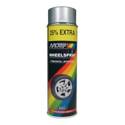 Picture of Motip Wheel Spray Silver 500ml Spray