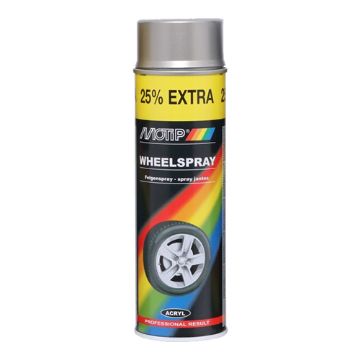 Picture of Motip Wheel Spray Steel 500ml Spray