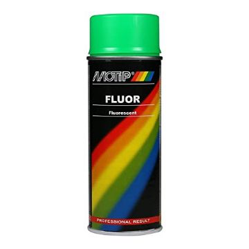 Picture of Motip Fluorescent Paint Green 400ml Spray